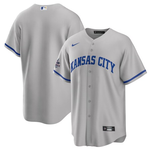 Men's Kansas City Royals Nike Gray 2025 MLB All-Star Game Away Replica Jersey