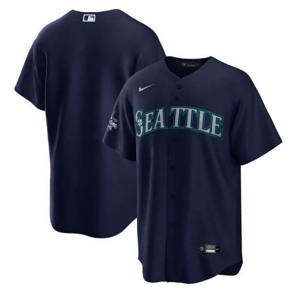 Men's Seattle Mariners Nike Navy 2025 MLB All-Star Game Away Replica Jersey