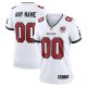 Women's Tampa Bay Buccaneers Nike White 50th Anniversary Custom Game Jersey