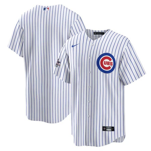 Men's Chicago Cubs Nike White 2025 MLB All-Star Game Home Replica Jersey