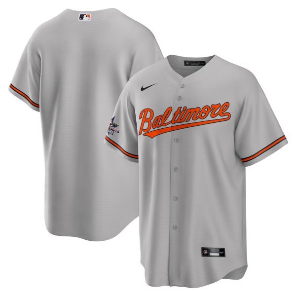 Men's Baltimore Orioles Nike Gray 2025 MLB All-Star Game Away Replica Jersey