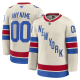 Men's New York Rangers Fanatics Beige 2026 NHL Winter Classic Premium Custom Jersey