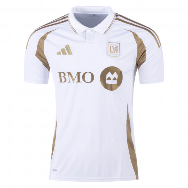 adidas Nkosi Tafari LAFC Away Jersey 25/26 (White/Gold)