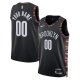 Men's Unisex Brooklyn Nets Nike Black 2025/26 City Edition Swingman Custom Jersey